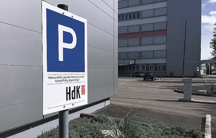 Kostenlose Parkplätze für HdK Mieter